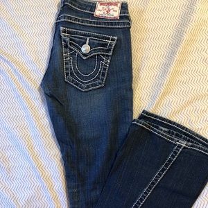 True Religion flared size 25 jean